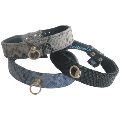 Halsband - Slangenprint