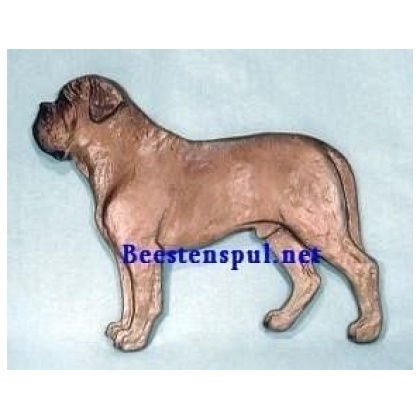 Bordeaux Dog decoratieplaat