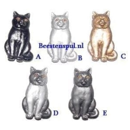 Katten diverse broche 02