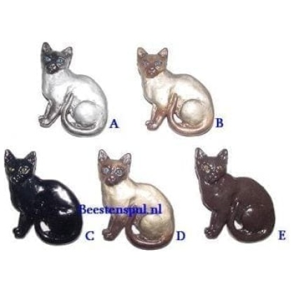 Katten diverse broche 03