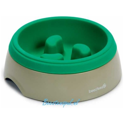 Beeztees - Anti Schrok Voerbak met Rubber - Lento