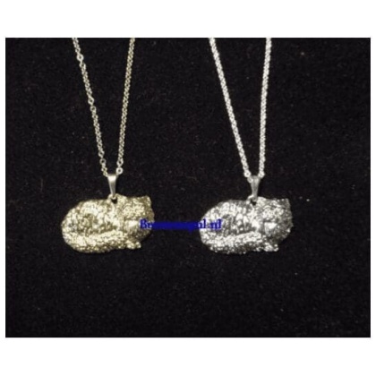 Halsketting met Hanger - Kat - Liggend