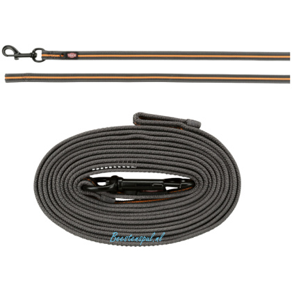 Trixie - Lijn - Rubber Doorweven - Zonder Handvat - 3m