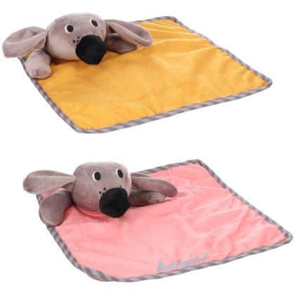 Flamingo - Livo Knuffeldoekje - Puppy