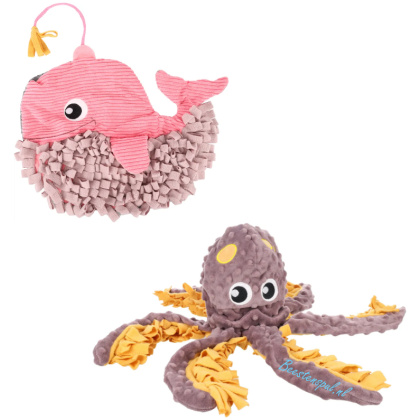 Flamingo - Snuffelmat Potvis & Octopus