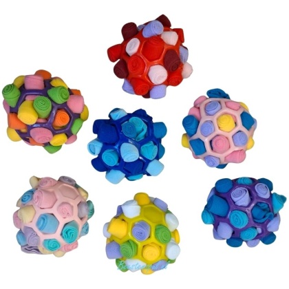 Beestenspul - Snuffelbal met Fleece