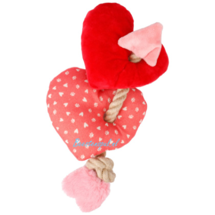 Flamingo - Lieve Hart met Touw